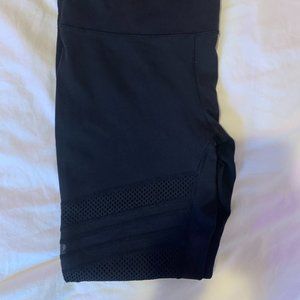 Lulu Black Legging with Fabric Detail